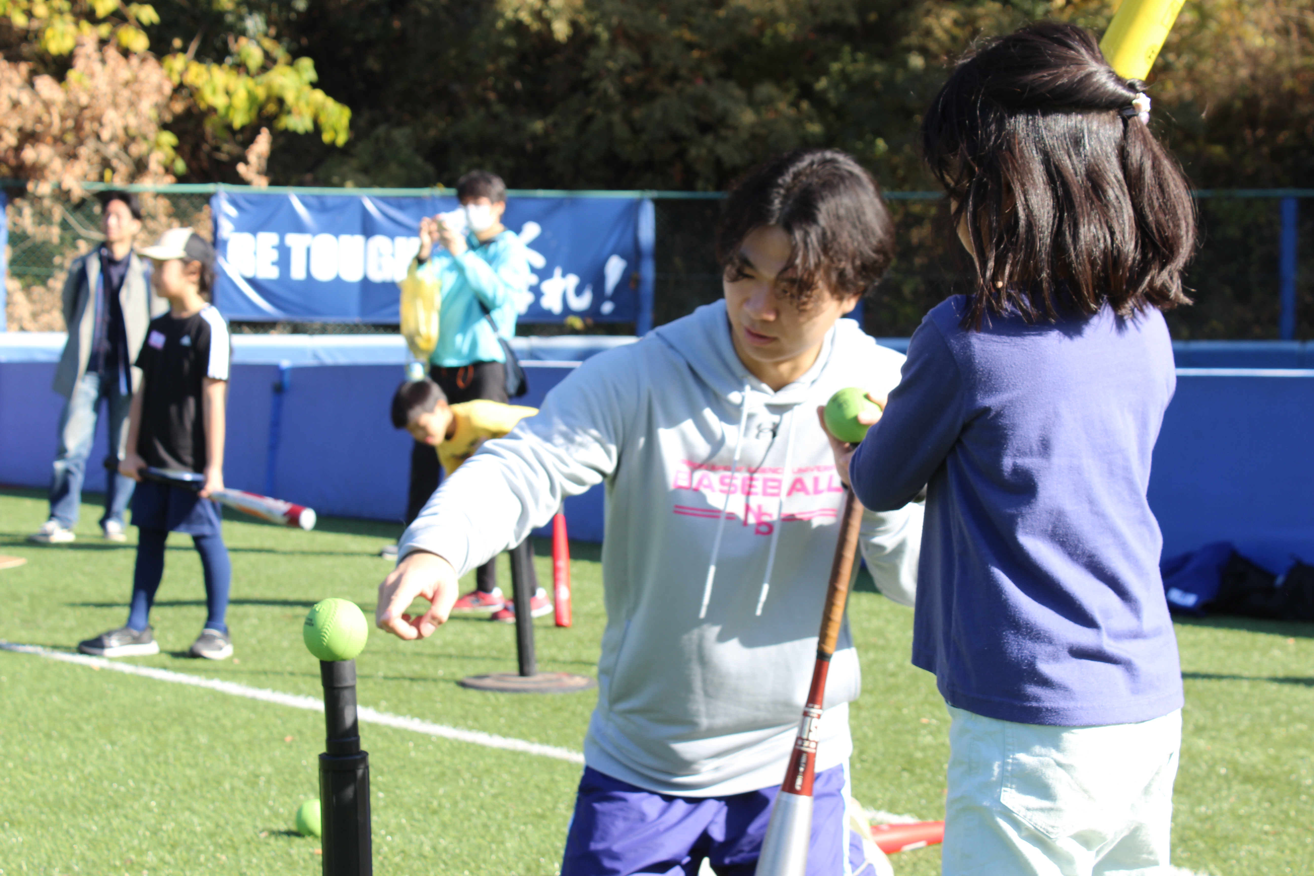 画像：日体大スポーツフェスタ（野球）